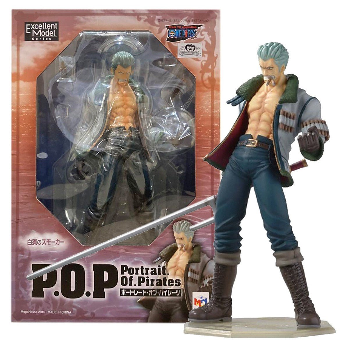 Figurine Smoker Portrait of Pirates MegaHouse Collector 2010 - One Piece Import Japon 🇯🇵 - Pikabongars Shop
