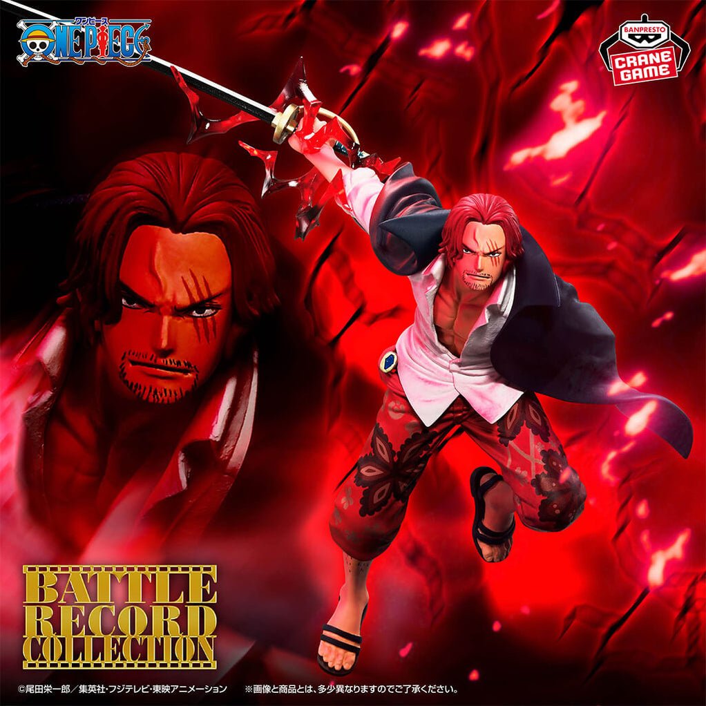 Figurine Shanks One Piece - Banpresto Battle Record Collection Import Japon 🇯🇵 - Pikabongars Shop