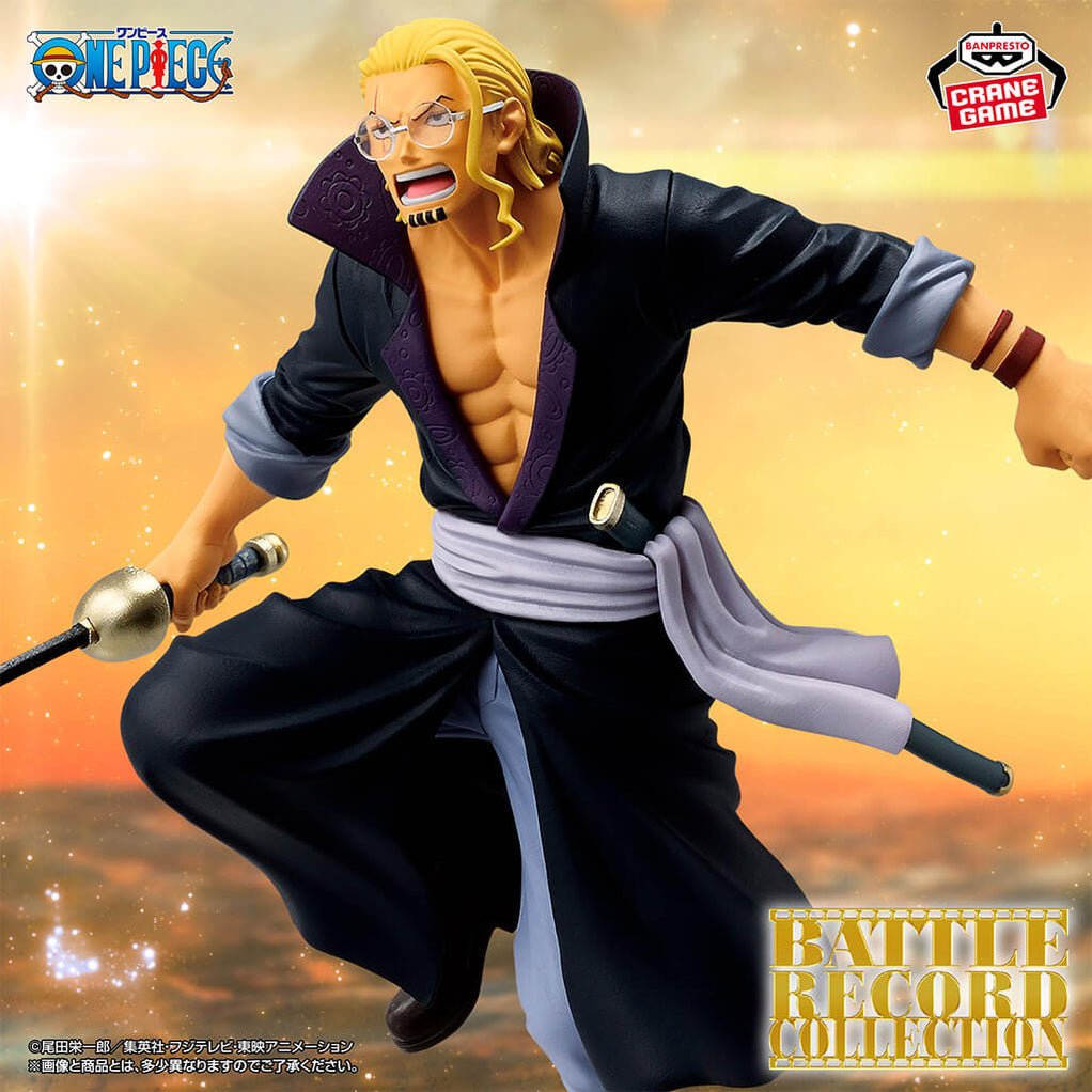 Figurine Silvers Rayleigh - One Piece Banpresto Battle Record Collection Import Japon 🇯🇵 - Pikabongars Shop