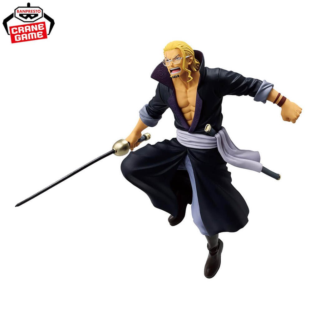 Figurine Silvers Rayleigh - One Piece Banpresto Battle Record Collection Import Japon 🇯🇵 - Pikabongars Shop